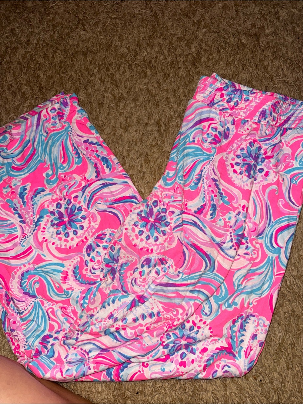 Lilly Women’s Pink Floral Swirl Bottoms